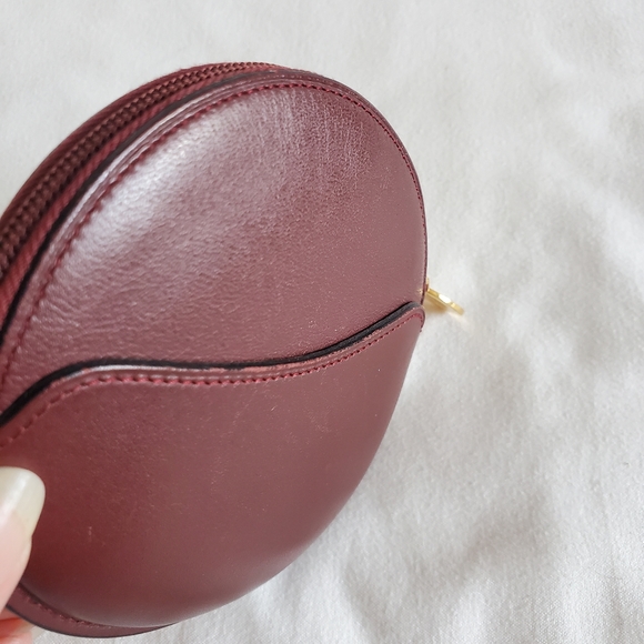 Cartier leather round coin case holder - Picture 9 of 9
